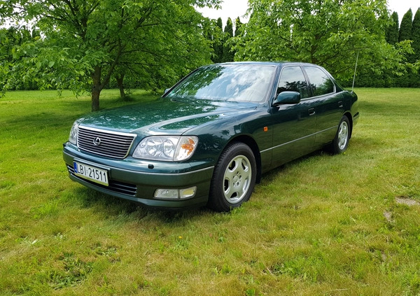 Lexus LS cena 84900 przebieg: 126300, rok produkcji 1998 z Szczuczyn małe 277